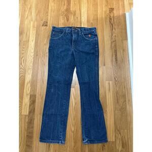 Wrangler Flame Resistant Slim Fit Men’s Jeans Size 34x32